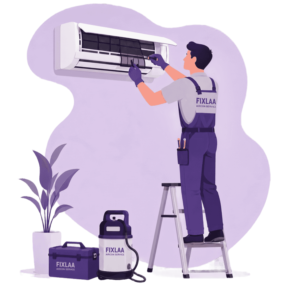 Home services professional illustration