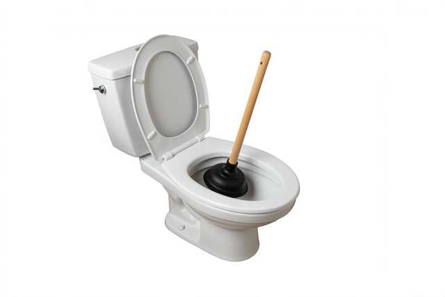 Toilet bowl blockage removal service product image