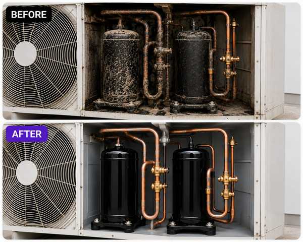 Condenser/Compressor cleaning service product image